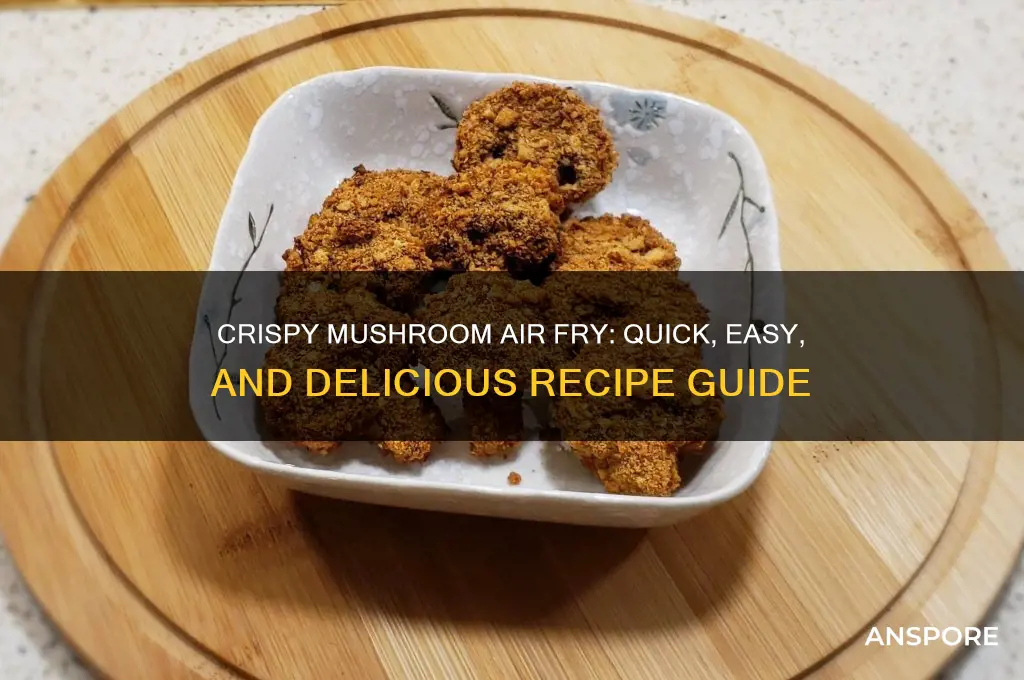 how to cook mushroom air fry