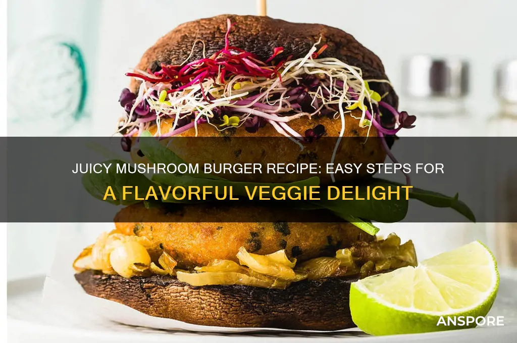 how to cook mushroom burger