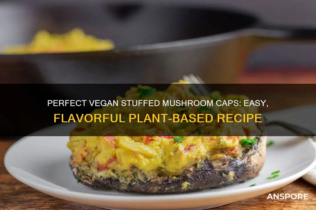 how to cook mushroom caps vegan