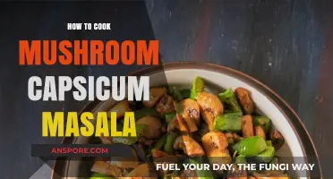 Spicy Mushroom Capsicum Masala: Easy Indian Recipe Guide