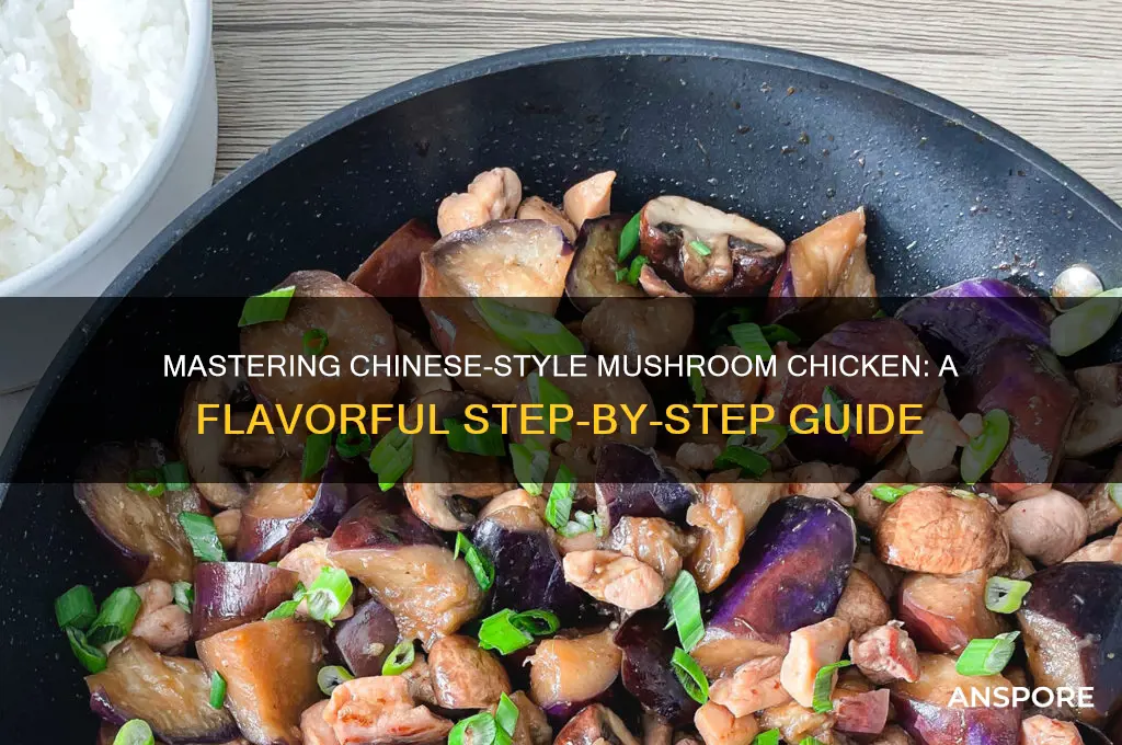 how to cook mushroom chicken chinese style