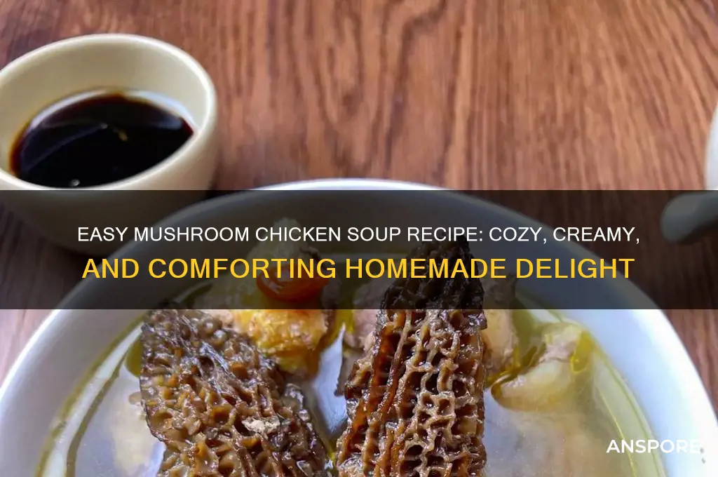 how to cook mushroom chicken soup