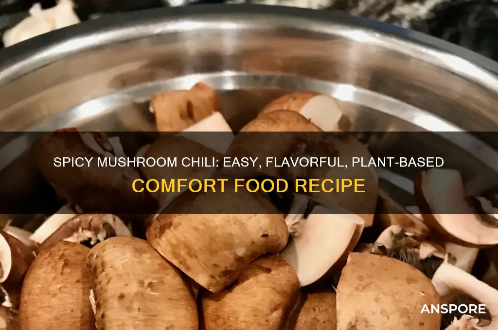 how to cook mushroom chilli