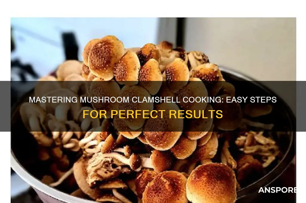 how to cook mushroom clampshell
