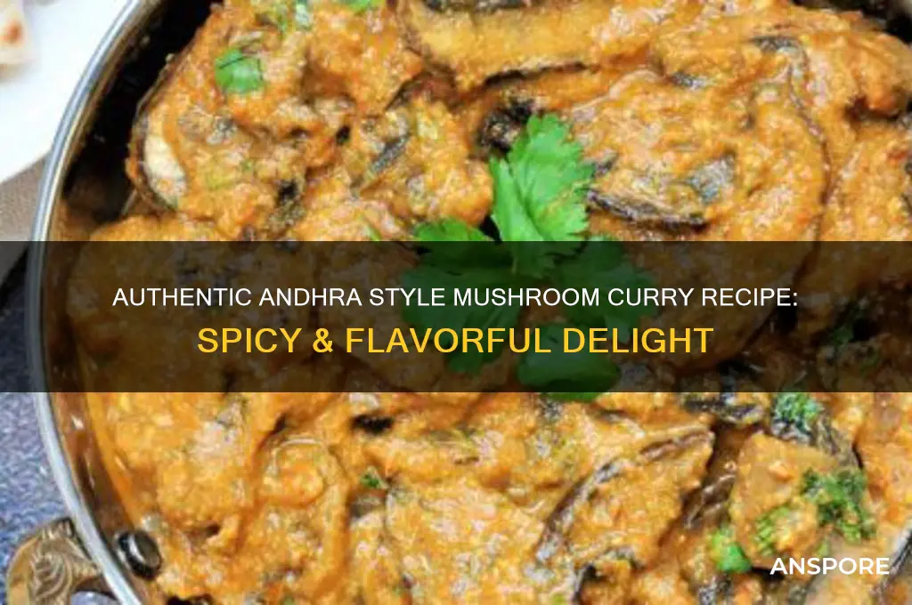 how to cook mushroom curry in andhra style