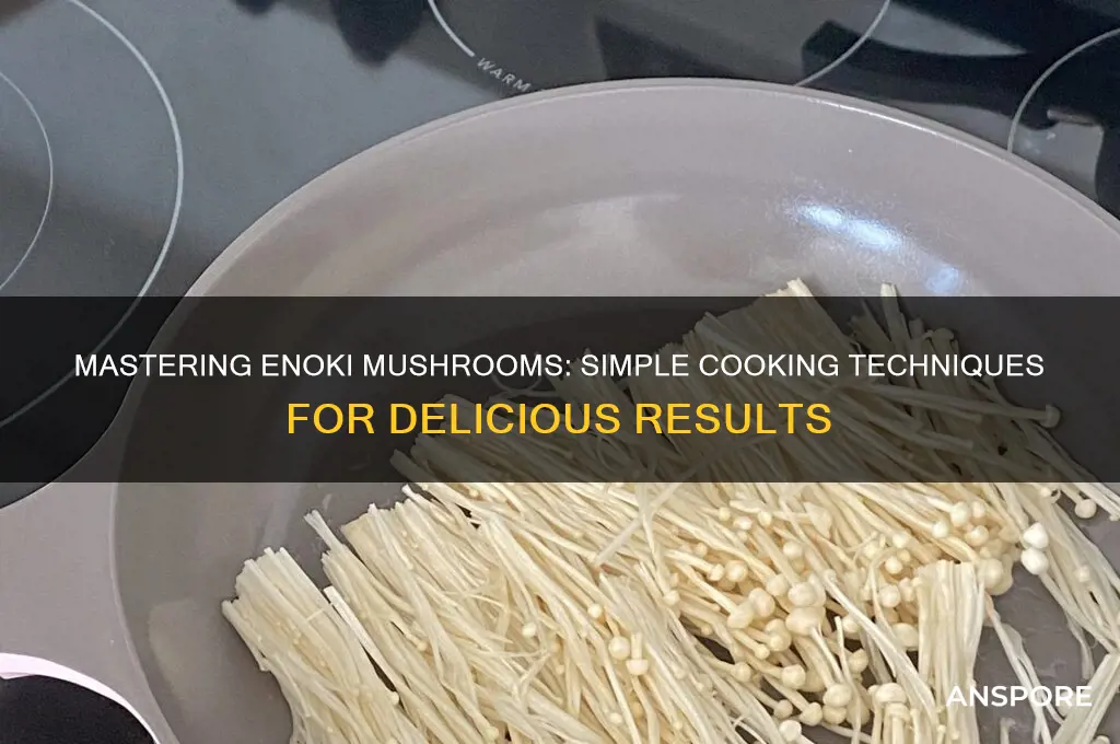 how to cook mushroom enoki
