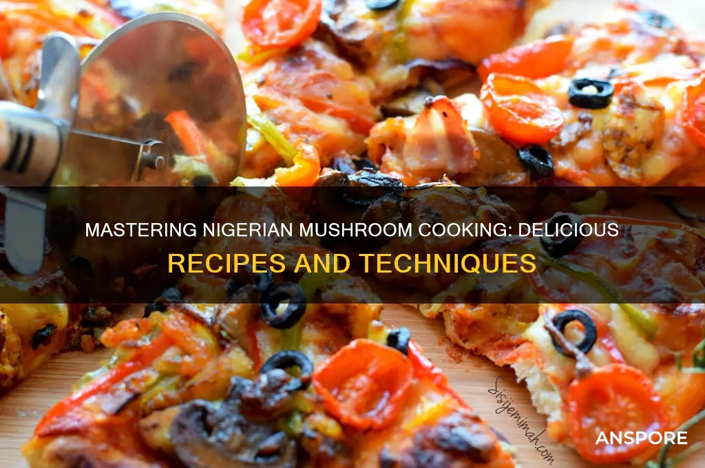 how to cook mushroom for food in nigeria