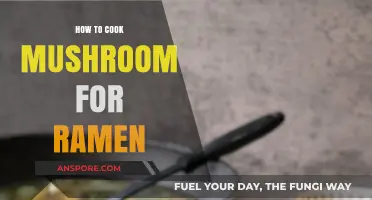 Perfectly Cooked Mushrooms: Elevate Your Ramen with Savory Umami Flavor