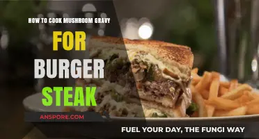 Savory Mushroom Gravy Recipe: Elevate Your Burger Steak with Homemade Sauce