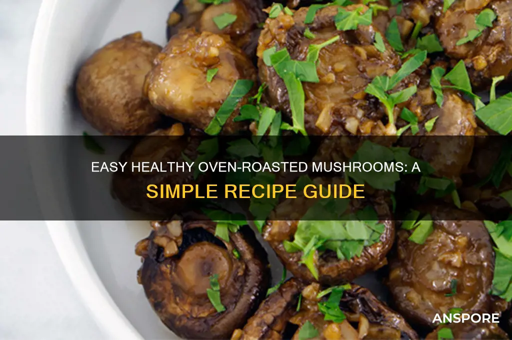 how to cook mushroom in oven easy healthy