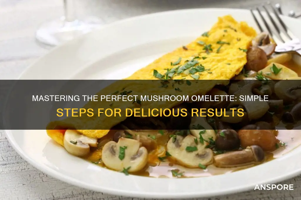 how to cook mushroom omelette