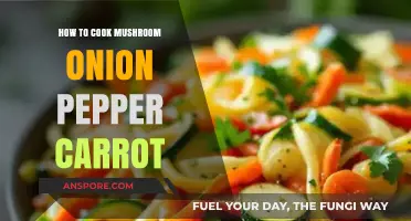 Sautéed Mushroom, Onion, Pepper, and Carrot: A Simple Veggie Delight