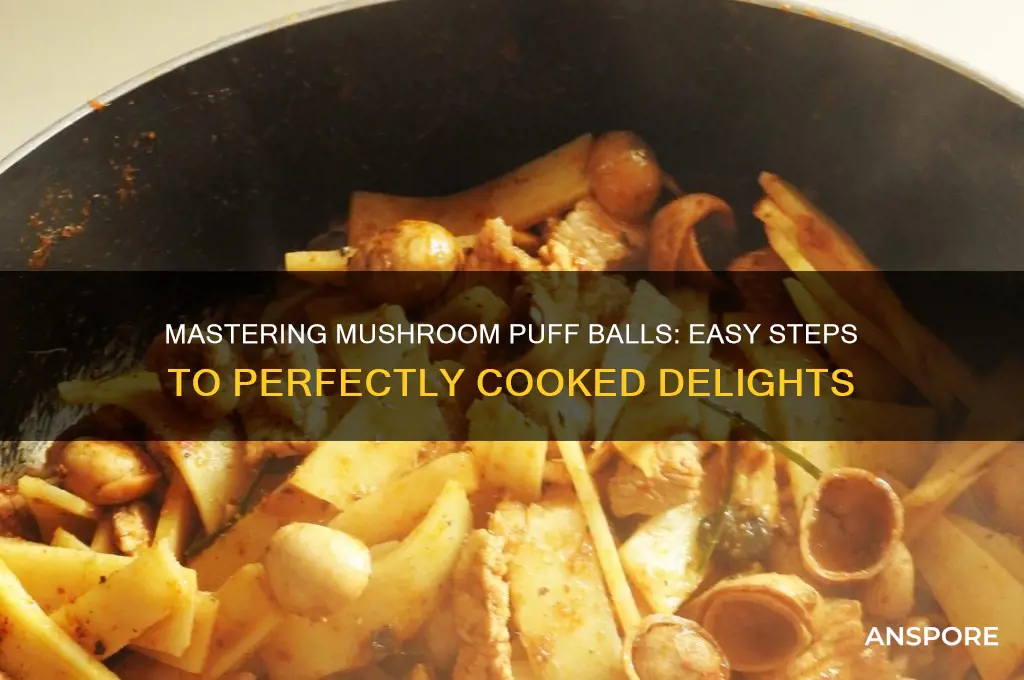 how to cook mushroom puff balls