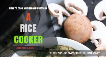 Easy Mushroom Risotto: Rice Cooker Method for Creamy Perfection