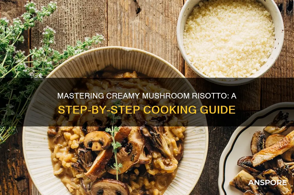 how to cook mushroom risotto