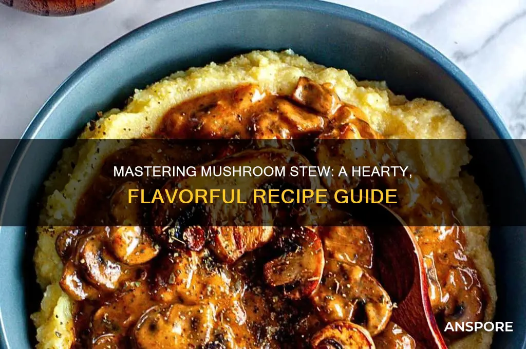 how to cook mushroom stew