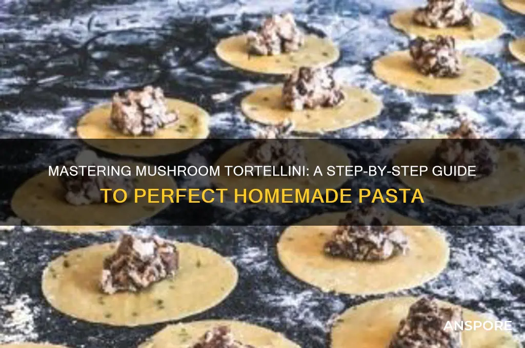 how to cook mushroom tortellini