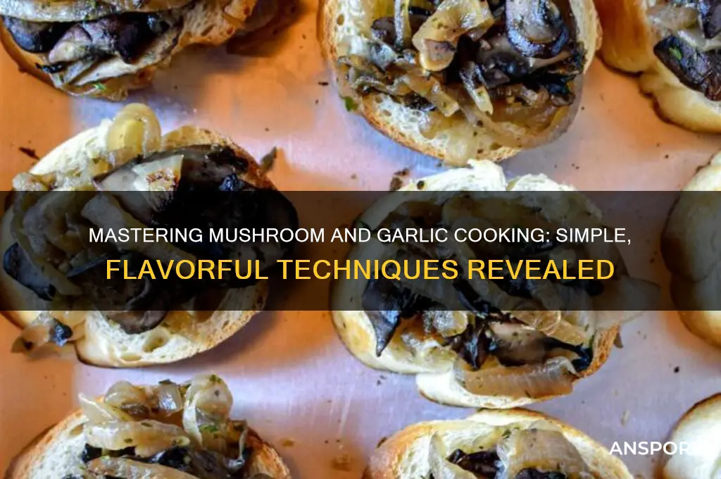 how to cook mushrooms and garlic