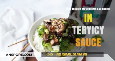 Sizzling Mushrooms & Onions in Teriyaki Sauce: A Quick Recipe