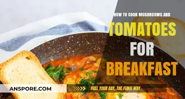 Quick Breakfast Recipe: Sautéed Mushrooms and Tomatoes in Minutes