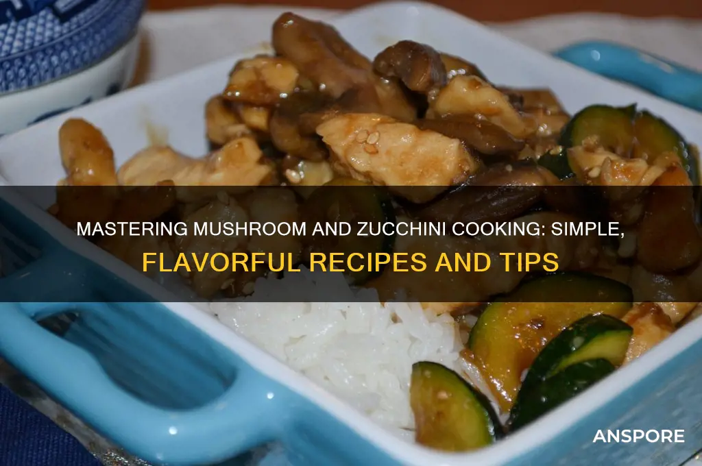 how to cook mushrooms and zucchini
