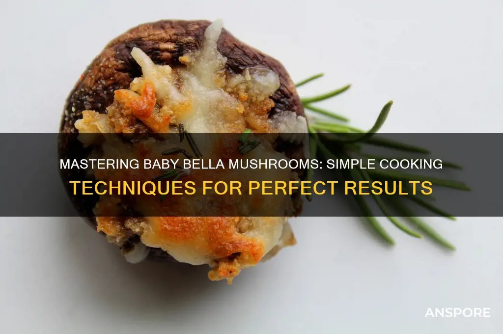 how to cook mushrooms baby bella