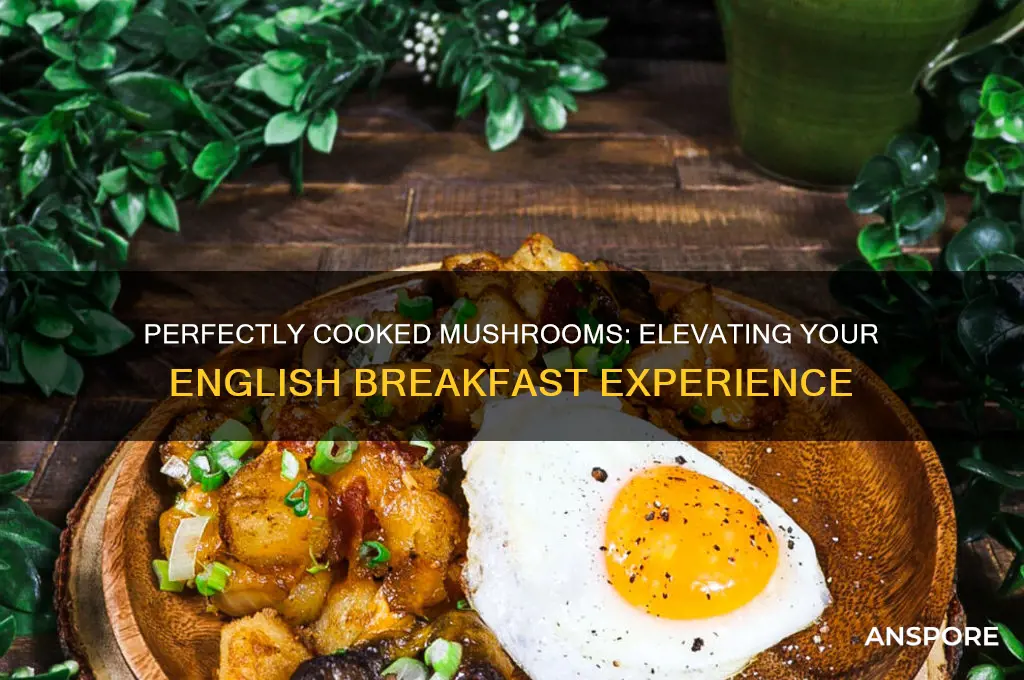 how to cook mushrooms for english breakfast