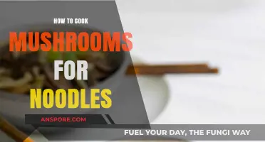 Mastering Mushroom Cooking: Perfect Techniques for Noodle Dishes