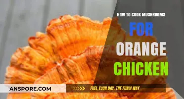 Perfectly Cooked Mushrooms: Enhancing Your Orange Chicken Recipe with Ease