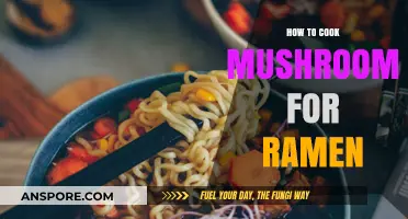 Perfectly Cooked Mushrooms: Elevate Your Ramen with Savory Umami Flavor
