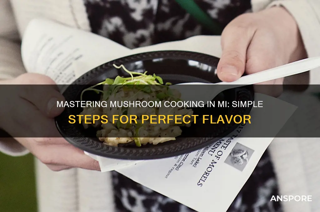 how to cook mushrooms in mi