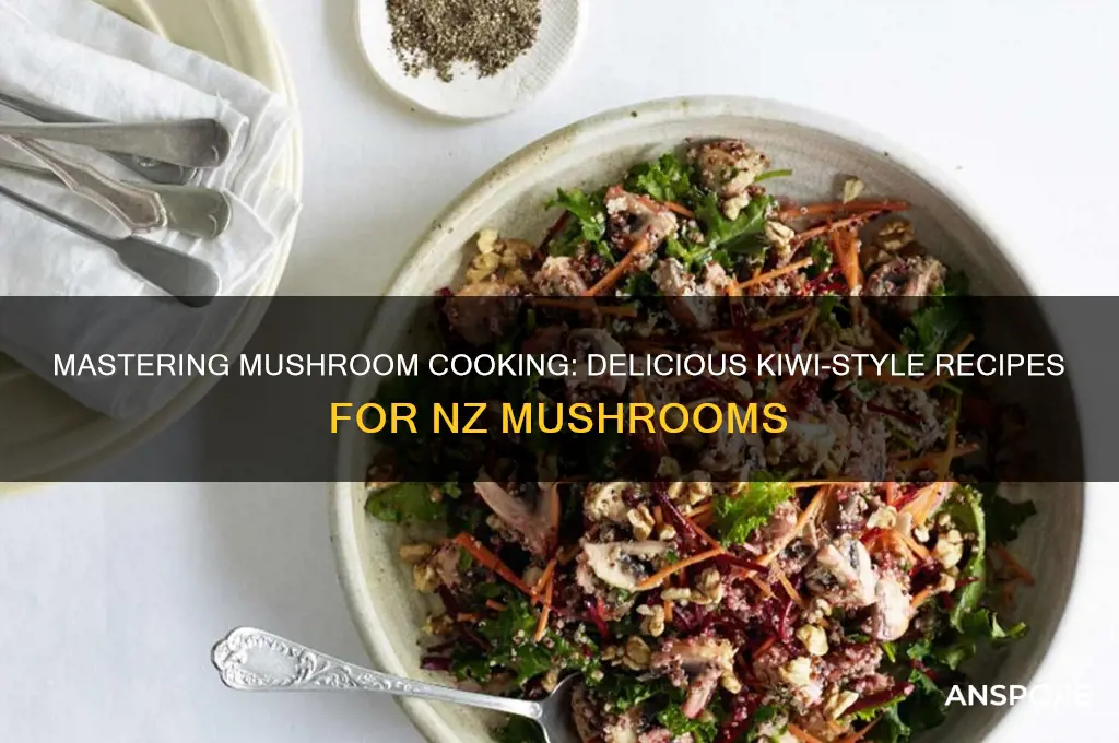 how to cook mushrooms nz