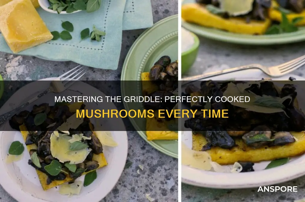 how to cook mushrooms on griddle