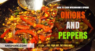 Sizzling Veggie Delight: Mastering Mushrooms, Spring Onions, and Peppers