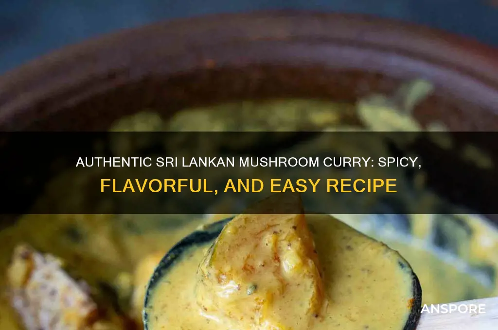 how to cook mushrooms sri lankan style