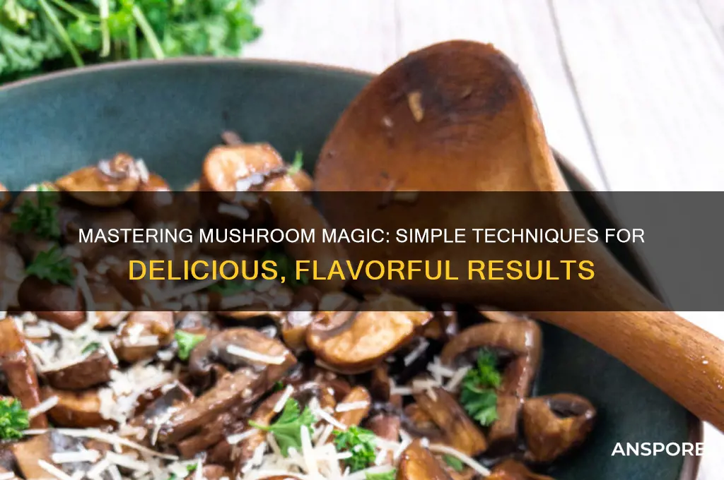 how to cook mushrooms to make them taste amazing