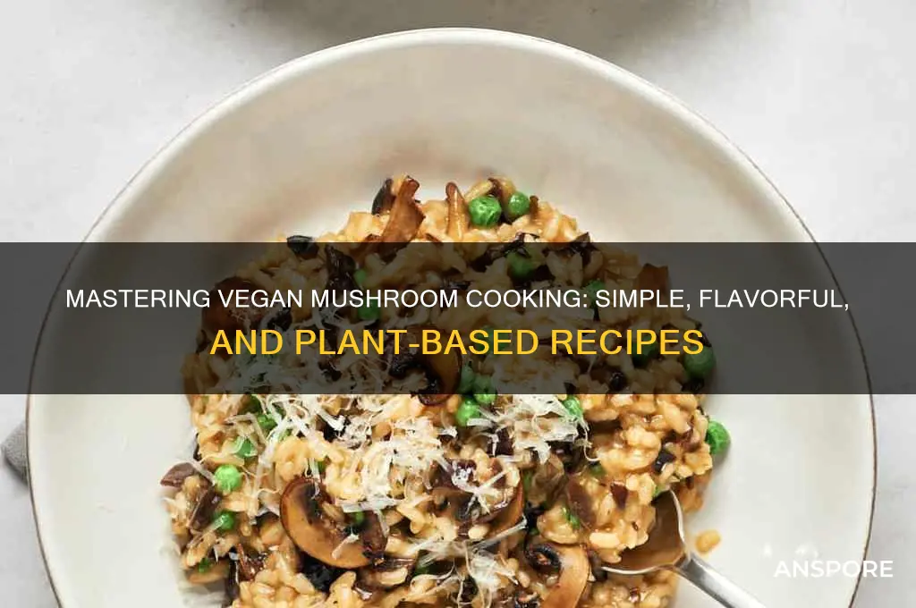 how to cook mushrooms vegan