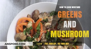 Sautéed Mustard Greens and Mushrooms: A Quick, Healthy Side Dish