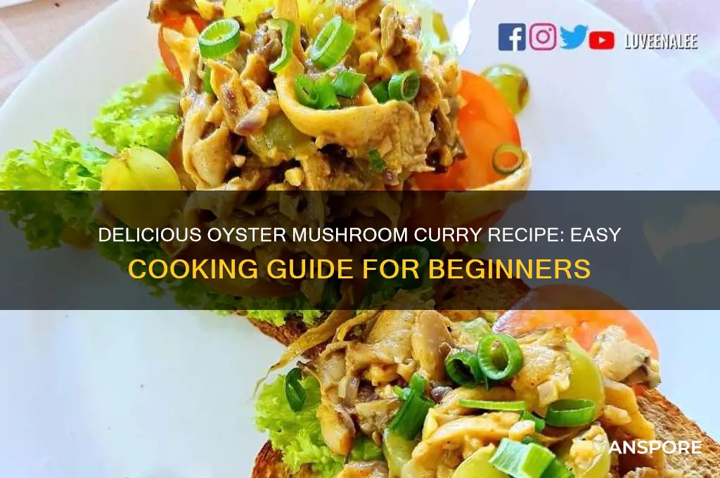 how to cook oyster mushroom curry