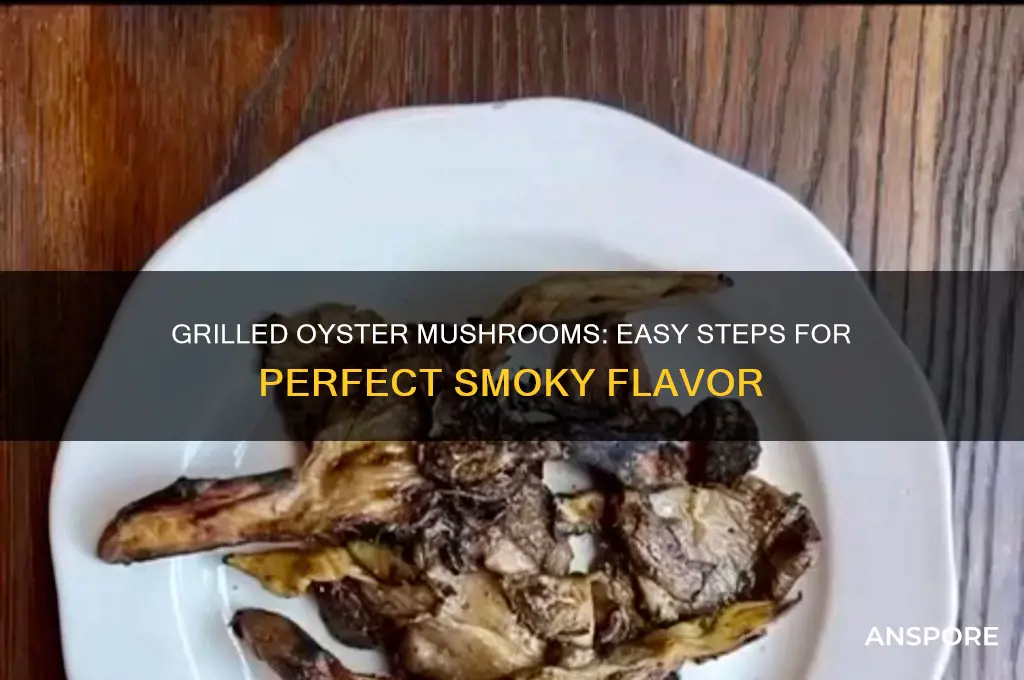 how to cook oyster mushrooms on the grill