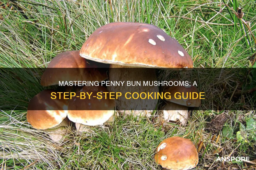 how to cook penny bun mushrooms