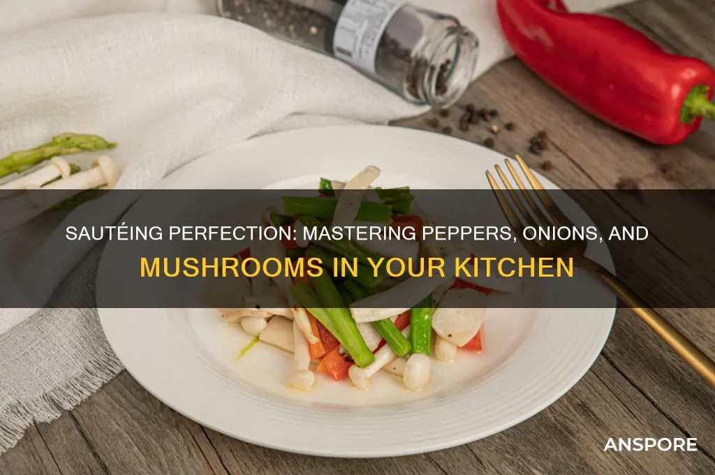 how to cook peppers onions and mushrooms