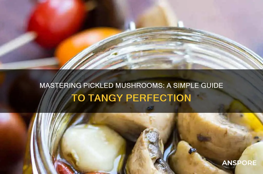 how to cook pickled mushrooms