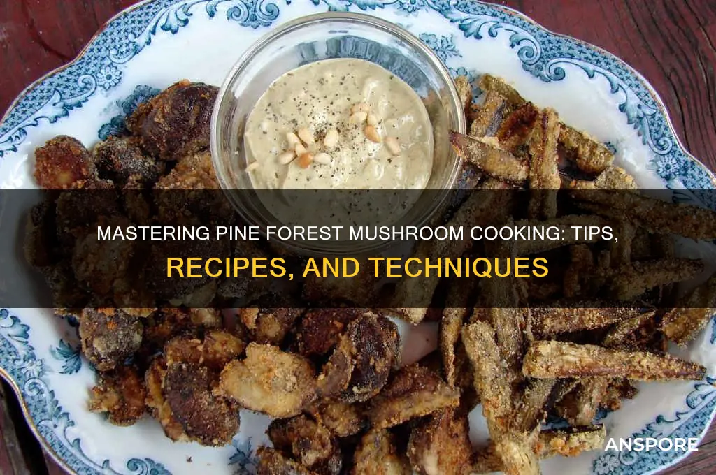 how to cook pine forest mushrooms