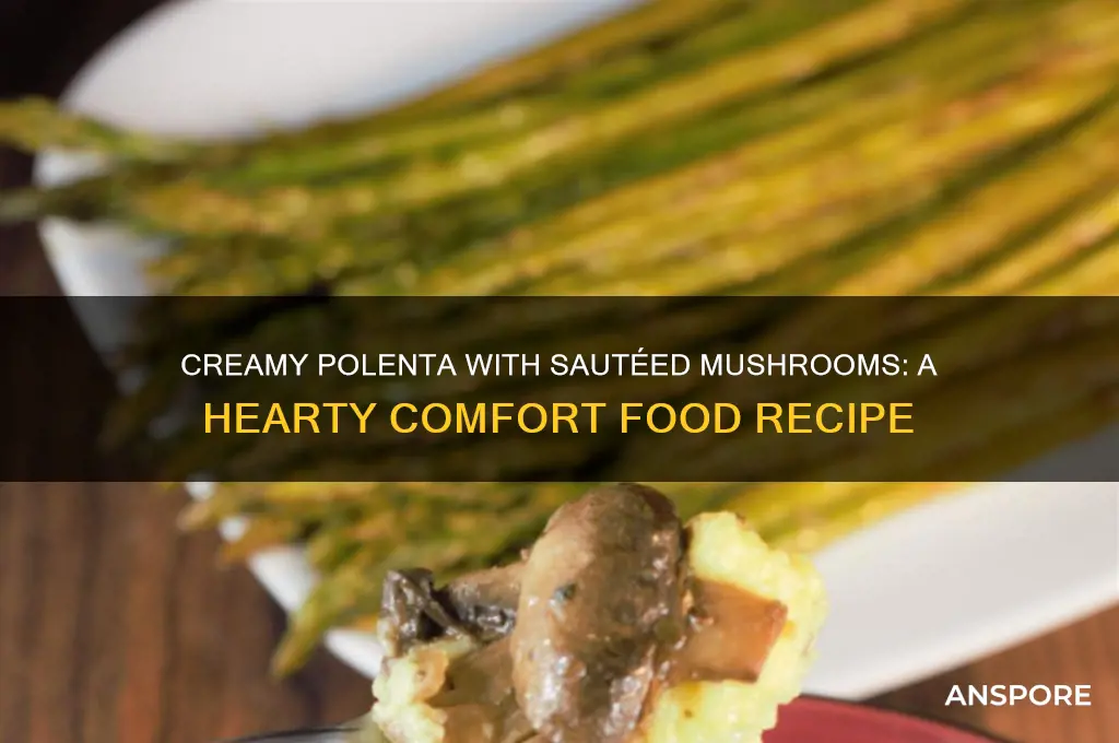 how to cook polenta with mushrooms