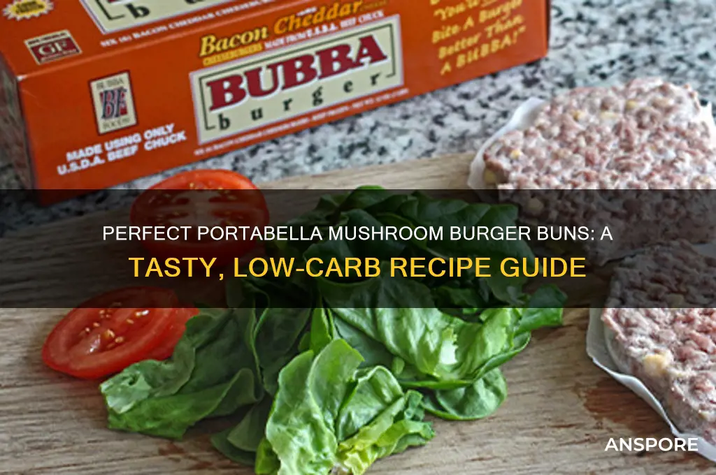 how to cook portabella mushroom burger buns