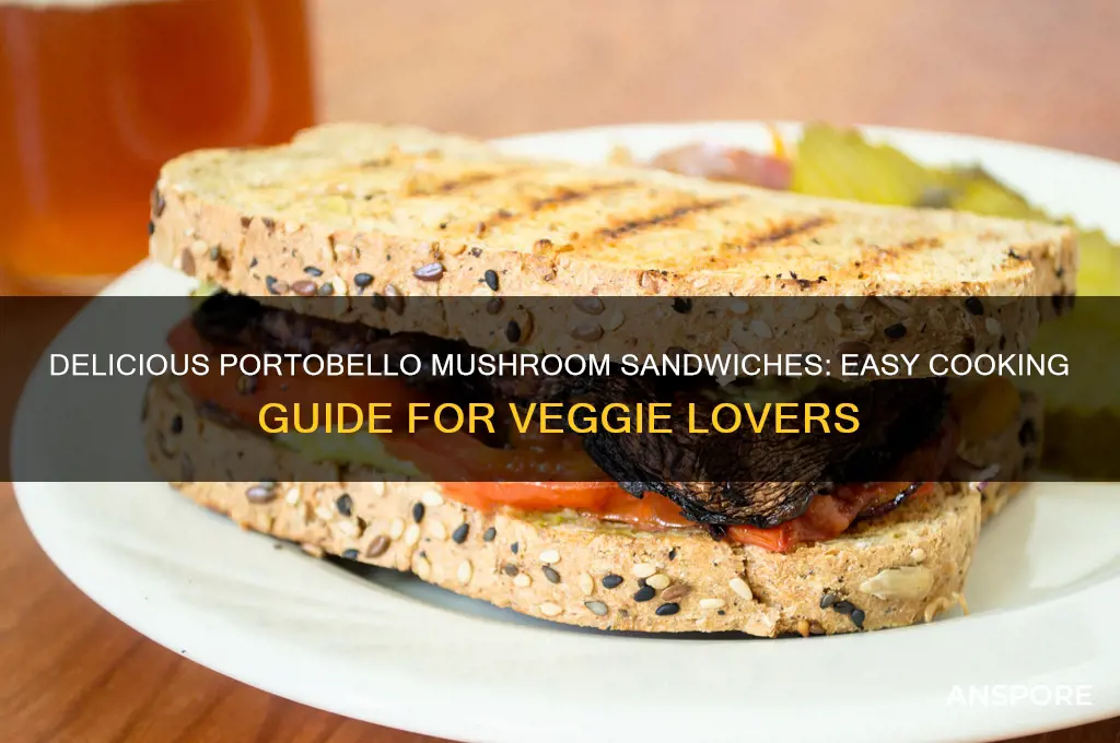 how to cook portabello mushroom sandwiches