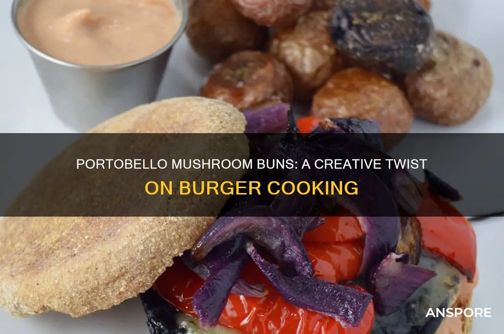 how to cook portobello mushroom as a bun