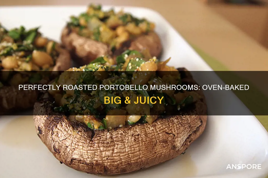 how to cook portobello mushroom big in the oven