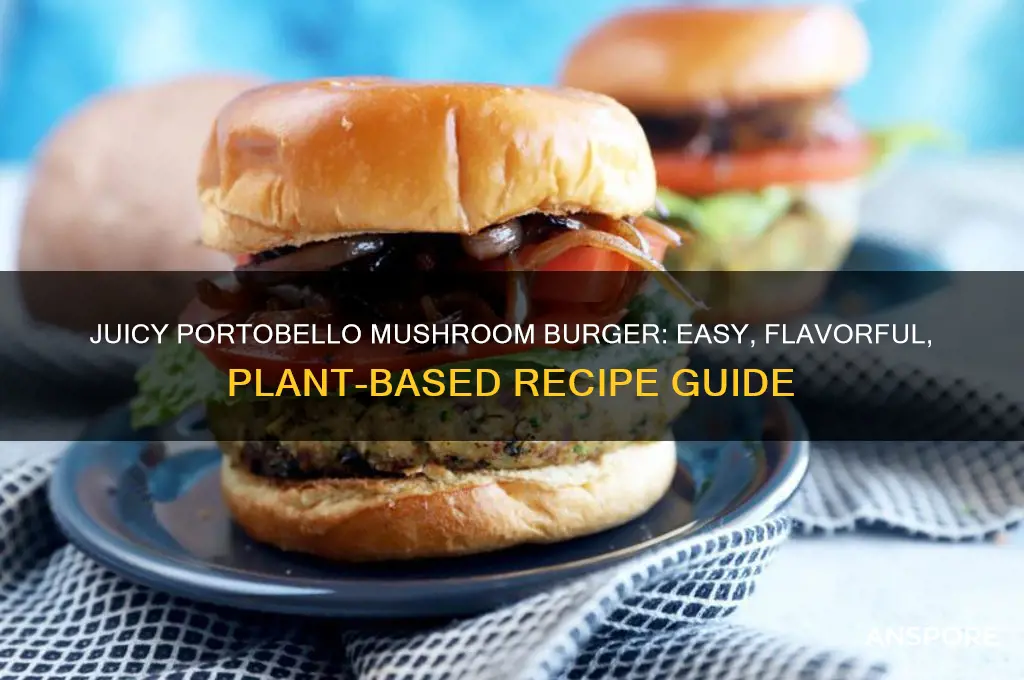 how to cook portobello mushroom burger